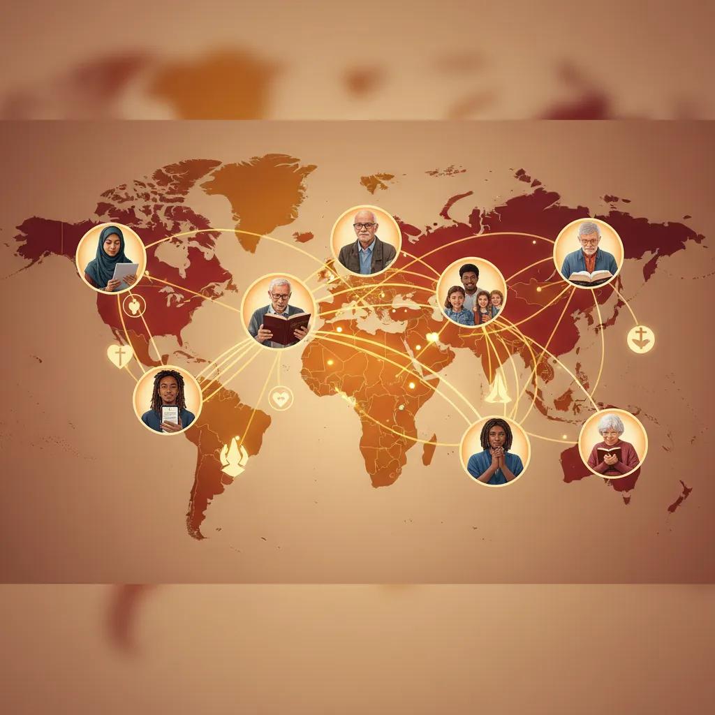 Network of German-speaking believers connected across Germany, Austria, and Switzerland